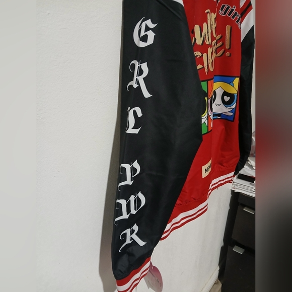 Members Only PowerPuff Girls Super Fierce Jacket Juniors Size: XL (NEW) - Picture 11 of 12